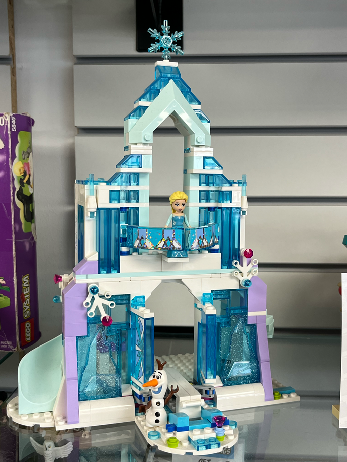 Frozen Castle Lego Disney Princess Frost Arendelle Castle Ice