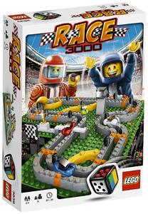 LEGO 3839 Race 3000 Board Game used, Retired, certified