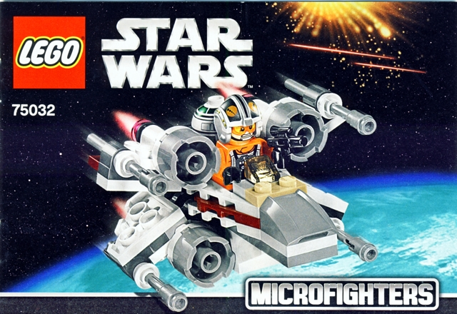 LEGO Star Wars Microfighter X-Wing Fighter Retired Certified in white box