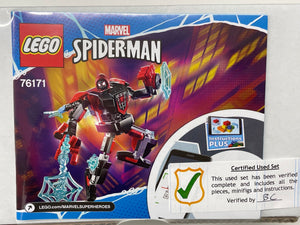 Star Wars Miles Morales Mech Armor LEGO 76171 Certified (used) Retired in orig. Box