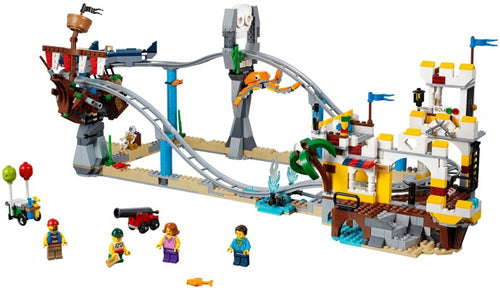 LEGO Creator 31084 Pirate Roller Coaster, Certified in white box, Retired, Pre-Owned