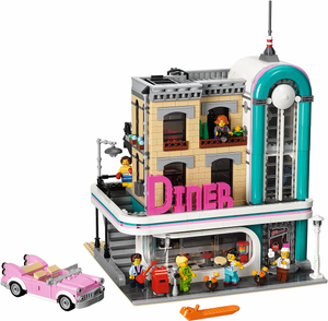 Downtown Diner - LEGO® 10260 - Certified (used) in plain white box - Retired
