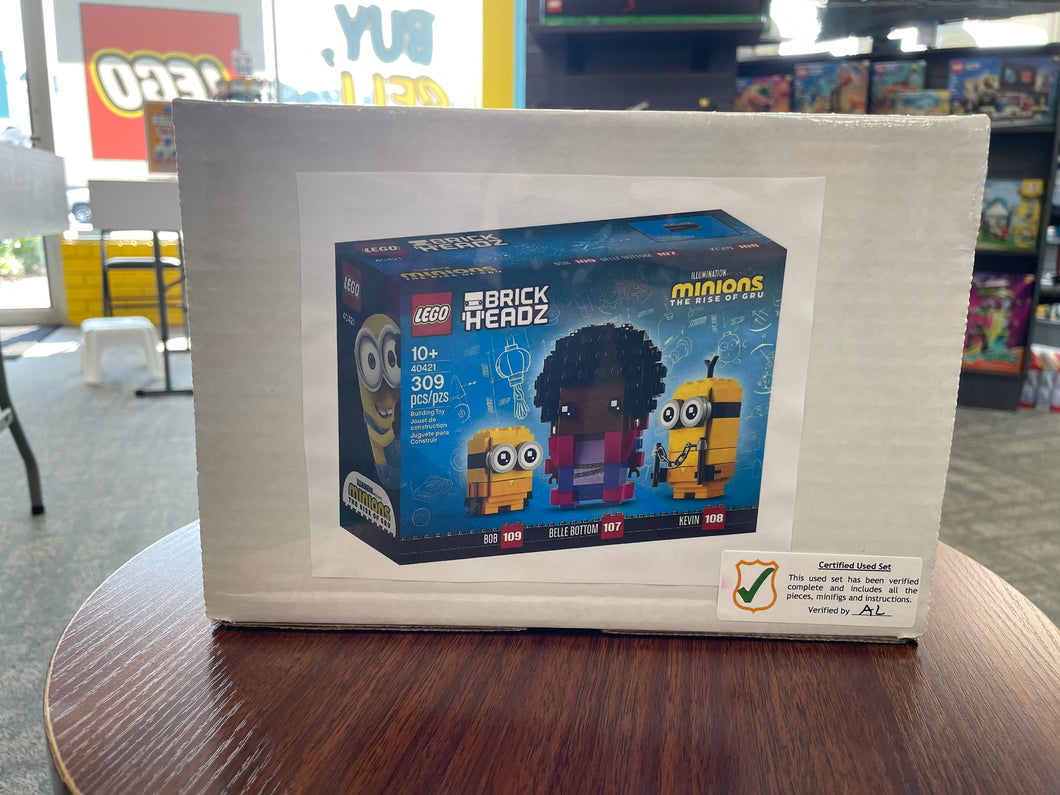 Belle Bottom, Kevin & Bob - LEGO 40421 - Certified in plain white box