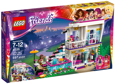 Friends Livi's Pop Star House LEGO Retired Certified Used in white box