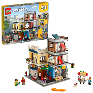 31097 Townhouse Pet Shop & Café {Cafe}, Retired, New - Missing Box