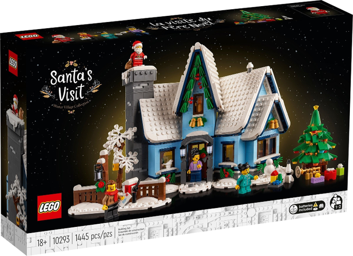 LEGO 10293 Santa's Visit Winter Village Collection, Certified in original box, used