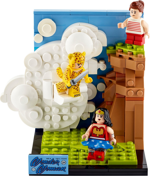 LEGO 77906 DC Wonder Woman - San Diego Comic-Con 2020 Exclusive, Retired, Certified in original box, used
