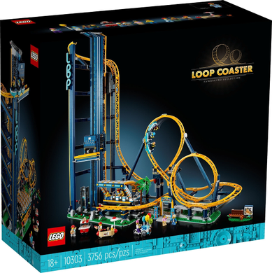 LEGO Creator Expert 10303 Loop Coaster, Certified in original box, Pre-Owned