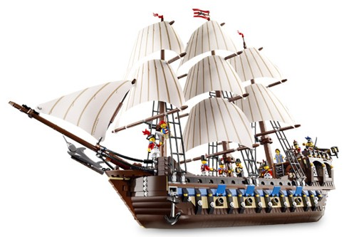 Pirates Imperial Flagship LEGO 10210 Rare Certified (preowned) in white box, retired
