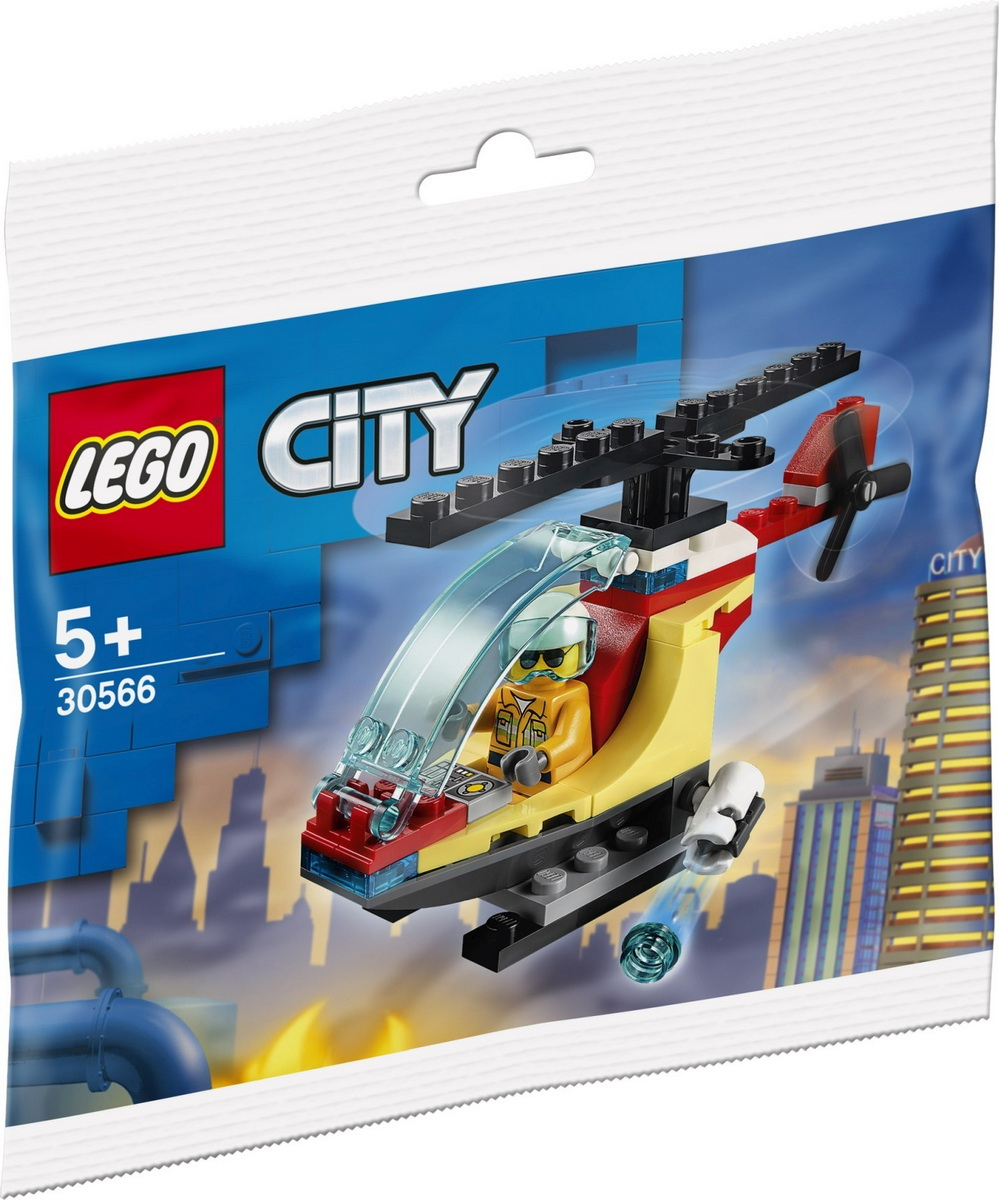 City fire discount helicopter lego