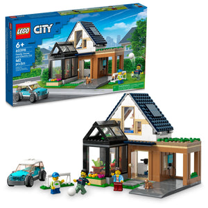 60398 Family House and Electric Car