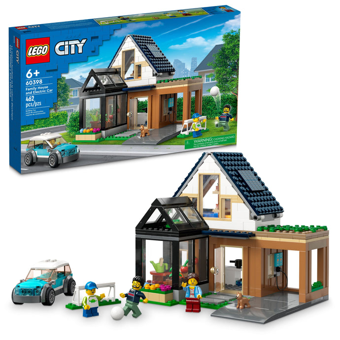 60398 Family House and Electric Car
