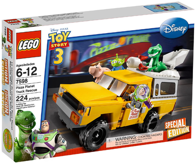 LEGO 7598 Toy Story 3 Pizza Planet Truck Rescue retired, certified, used