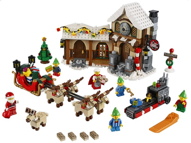 10245 Santa's Workshop, Retired, Certified in white box, Pre-Owned