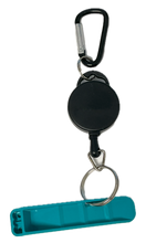 Retractible BAM Keychain Turquoise (10-Pack)