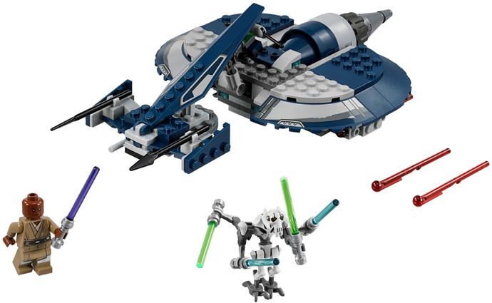 LEGO 75119 Star Wars General Grievous Combat Speeder retired, certified in original box,  used