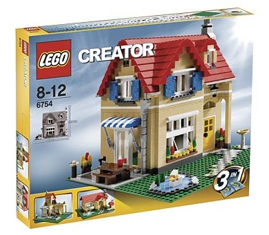 LEGO 6754 Creator Family Home Retired Certified in white box