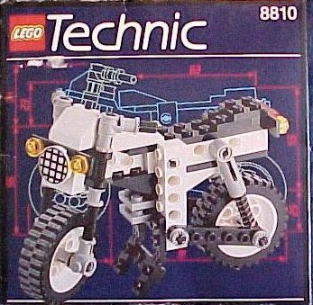 LEGO 8810 Technic Cafe Racer retired, certified, used