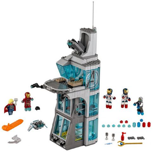 Attack on Avengers Tower LEGO 76038 Certified (preowned) in white box, Retired