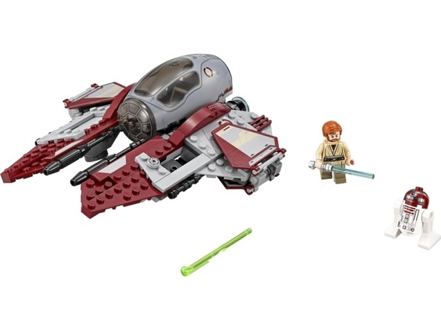 LEGO Star Wars 75135 Obi-Wan's Jedi Interceptor, certified in plain white box, retired, used