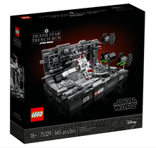 Death Star Trench Run Diorama LEGO 75329 Certified, in plain white box