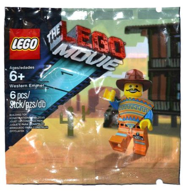 The LEGO Movie Western Emmet LEGO 5002204 NIB Retired