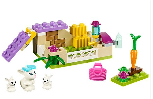 Bunny and Baby - LEGO® Friends 41087 - Certified (used) in plain white box - Retired