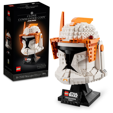 75350 Clone Commander Cody Helmet, NIB, Retired