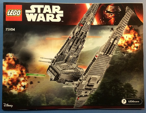 75104 LEGO Kylo Ren's Command Shuttle