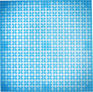 BAM Baseplate 32X32 10" - Clear Blue 100% LEGO® Compatible