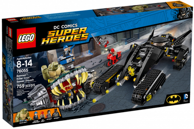 Batman Killer Croc Sewer Smash Super Heroes 76055 Certified in original Box, Retired
