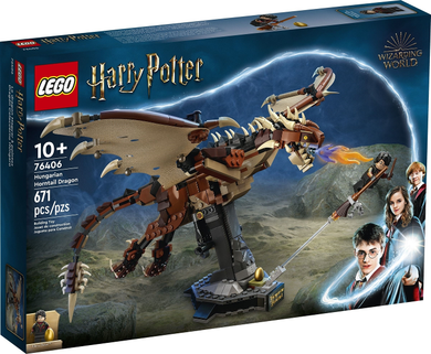 76406 Hungarian Horntail Dragon, Retired, Certified in white box, Pre-Owned