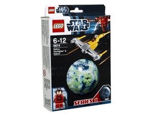 LEGO 9674 Star Wars Naboo Starfighter & Naboo, NIB, Retired