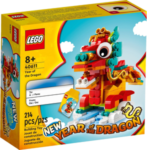 LEGO Year of the Dragon 40611, NIB, Retired