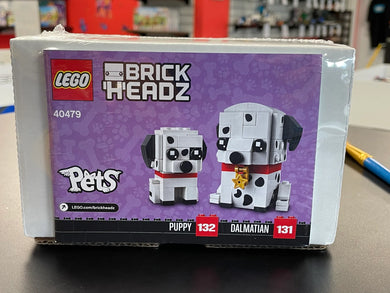 40479 Dalmation & Puppy Brickheadz, NIB, Retired