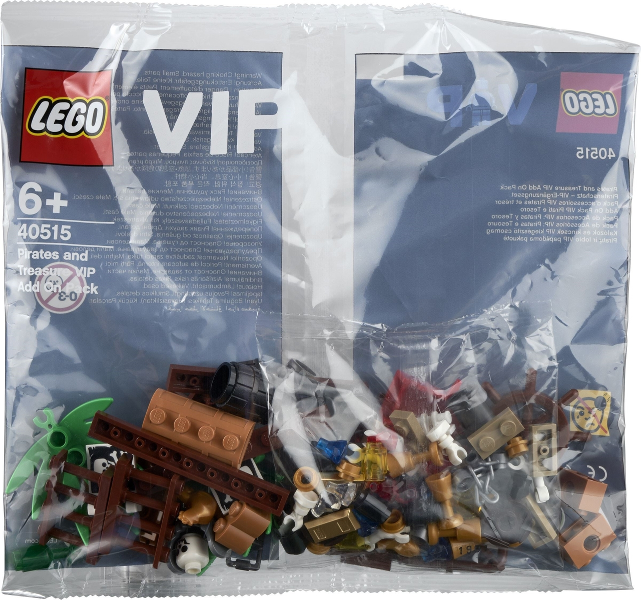 Pirates and Treasure VIP Add On Pack polybag - NIB LEGO® 40515