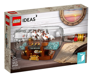 IDEAS Ship in a Bottle - LEGO 92177 - opened (original) box, sealed bags inside