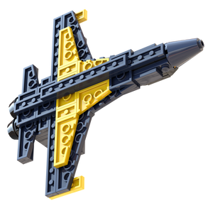 Block Jets Mini F-18 Blue Angels