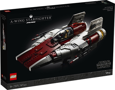 75275 A-Wing Starfighter UCS, Retired, Certified in white box, Pre-Owned