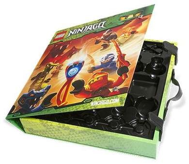 LEGO Ninjago Spinner and Card Snapping Storage Case (USED)