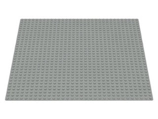 BAM Baseplate - LEGO® Light Blue-ish Gray