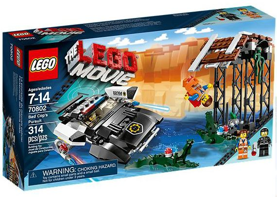 Bad Cop's Pursuit The LEGO Movie LEGO 70802 Certified in white box, Retired