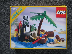 LEGO 6260 Pirates Shipwreck Island, retired, certified