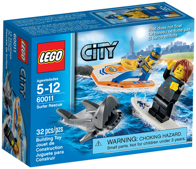 Surfer Rescue LEGO City NIB Retired