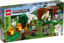 The Pillager Outpost Minecraft LEGO 21159 Certified (used) Retired in plain white box