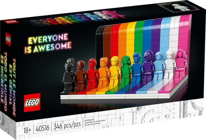 LEGO 40516 Everyone Is Awesome, certified in original box, used