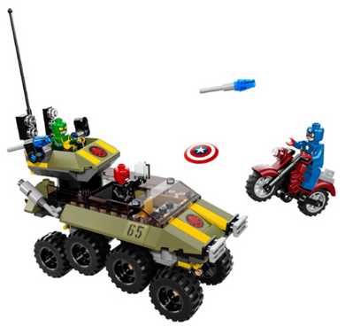 Captain America vs. Hydra - LEGO® 76017 - Certified (used) in plain white box