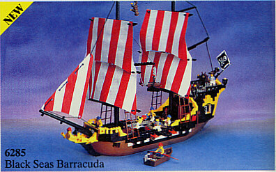 Black Seas Barracuda LEGO Pirates 6285 Certified Retired