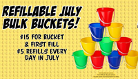 July Bulk Buckets Banner