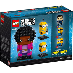 40421 Belle Bottom, Kevin & Bob Brickheadz, NIB, Retired